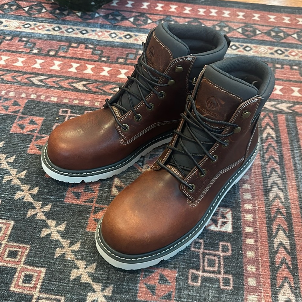 NWOB WOLVERINE STEEL TOE BOOT